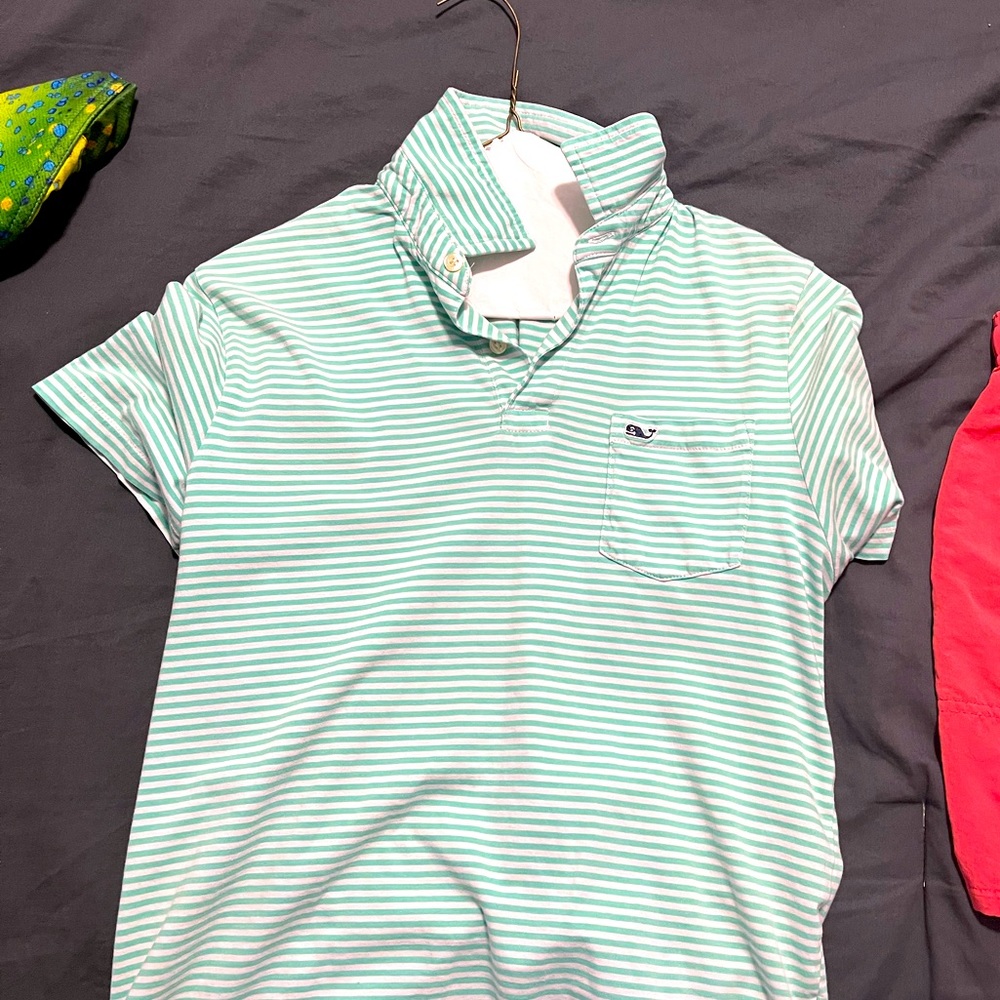 Vineyard vine collared shirt